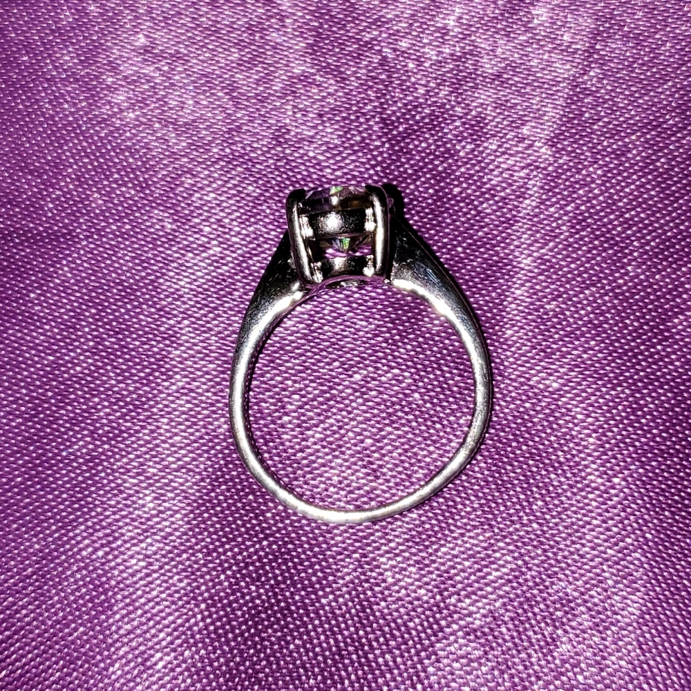 Rainbow Colored Sterling Silver Ring - image 7
